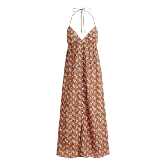 J. Crew Collection Triangle Sundress Ratti Prism Floral Size Small $225 MSRP - Picture 1 of 9